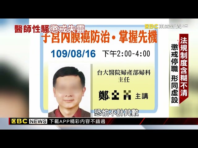 狼醫橫行未停職！ 政府失守「醫病信任崩壞」@newsebc