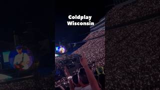 Concierto de Coldplay en Madison Wisconsin #coldplay #coldplay2025