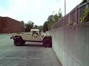 Humvee Climbing Vertical Wall 1