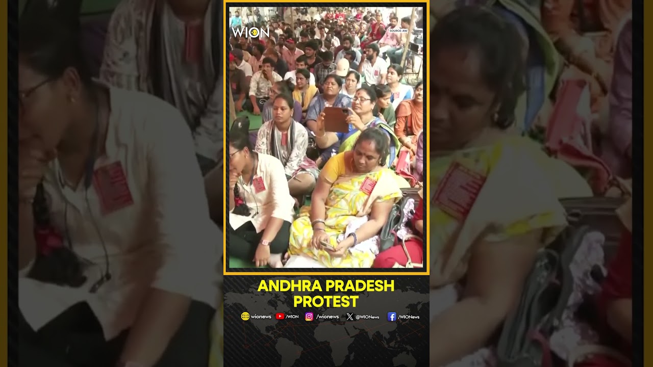 ANDHRA PRADESH PROTEST | Grama Ward Sachivalayam Employees Stage ‘Demands Day’