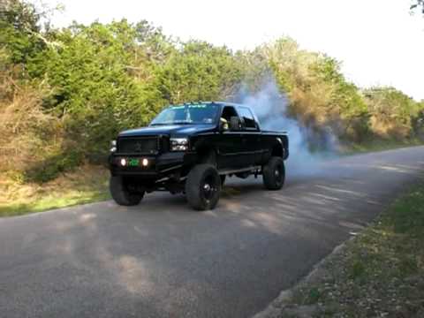 Ford f350 burnout video #3