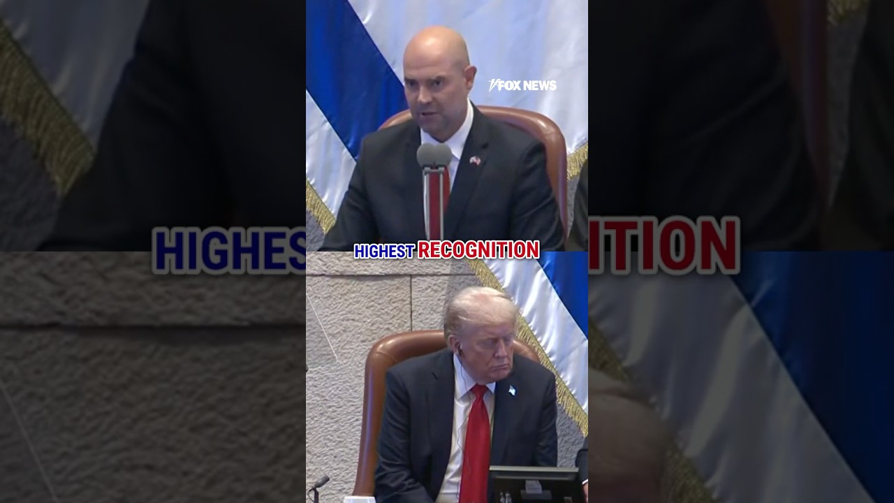 'NO ONE MORE DESERVING': Trump nominated for 2026 Nobel Peace Prize #shorts #trump #nobelprize #us