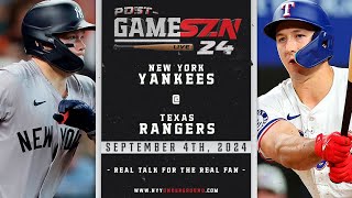 POSTGAME: New York Yankees @ Texas Rangers I Recap & Highlights 09/04