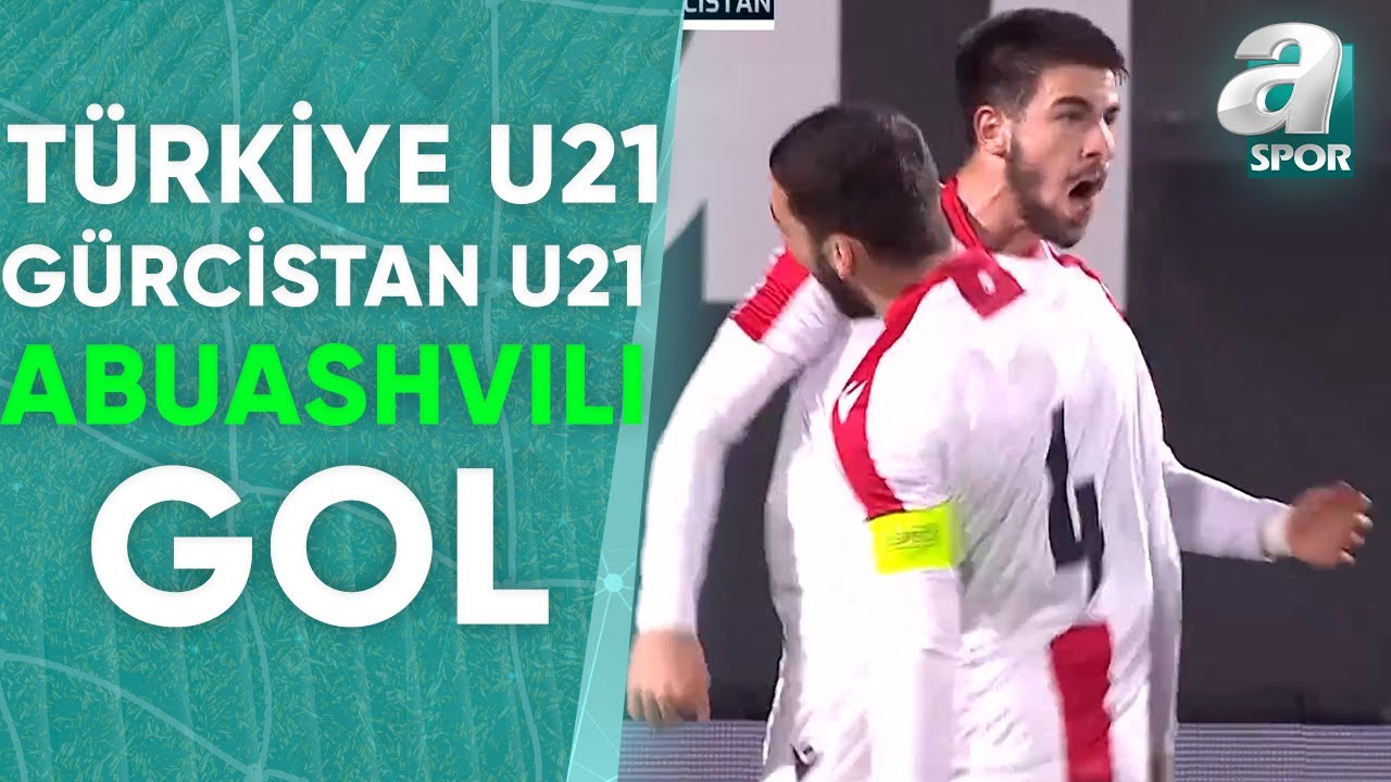 GOL Abuashvili Türkiye U21 2-1 Gürcistan U21 (Hazırlık Maçı) 22.03.2024