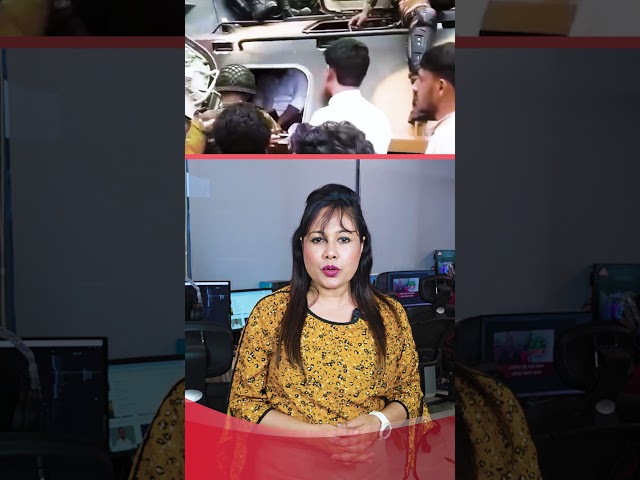 সেনা-পুলিশ পাহারায় যেভাবে গোপালগঞ্জ ছাড়লেন সারজিস-হাসনাতরা | Gopalganj | NCP | Banglanews24