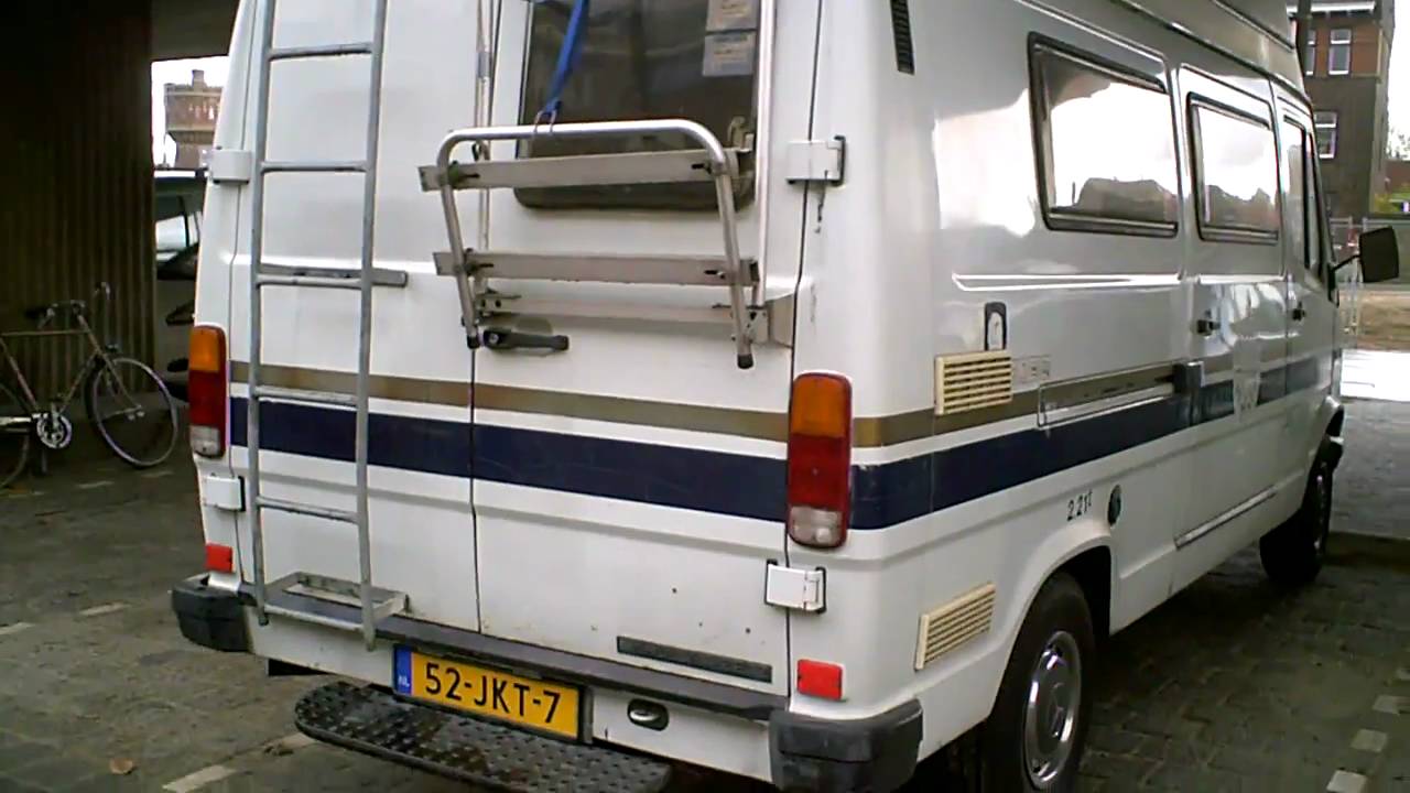 Mercedes james cook westfalia 309d camper #6