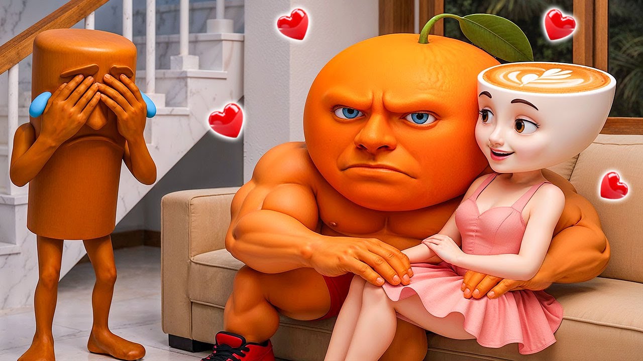Tung Tung Sahur Family Sad love Story Ballerina Cappuccina in Granny House | funny horror animation