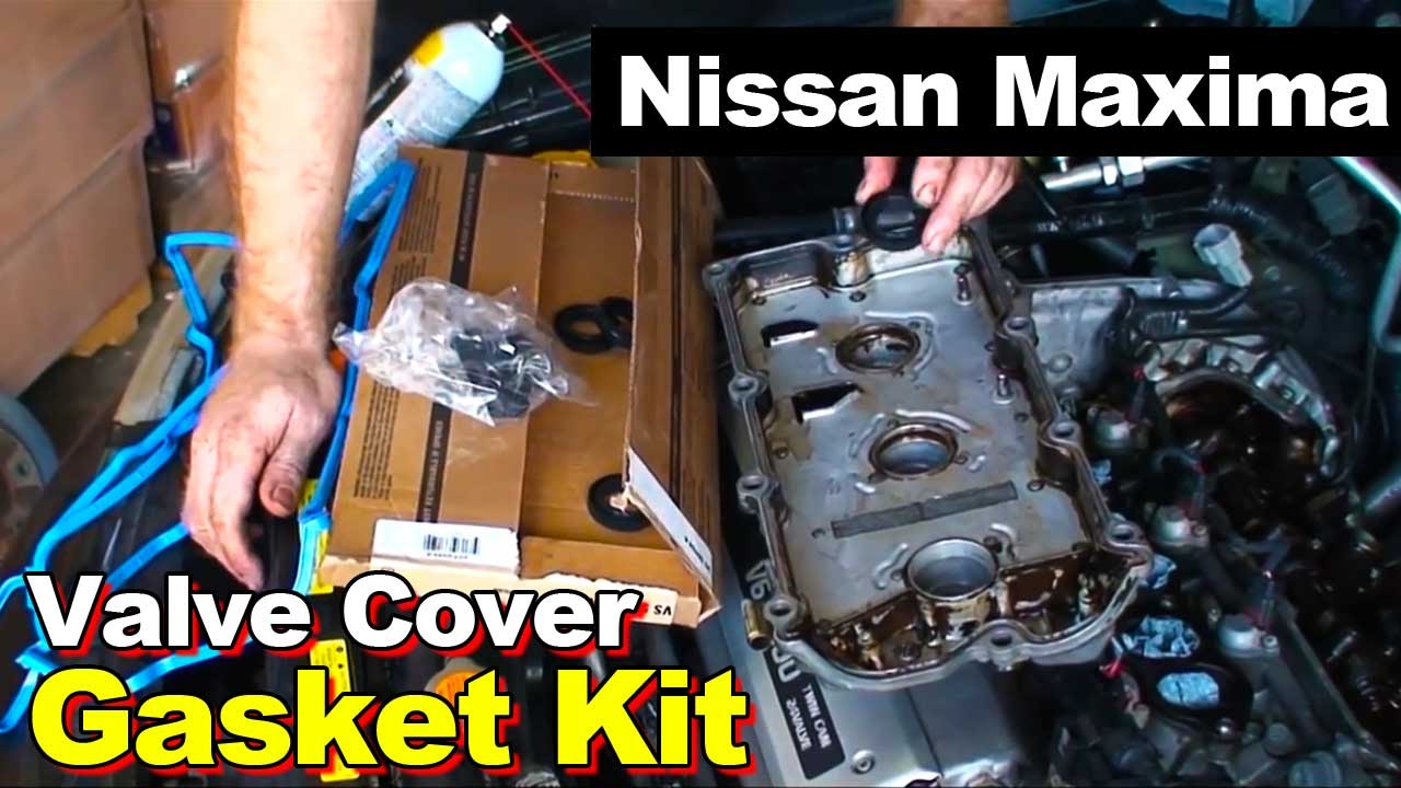 Nissan maxima valve cover gasket replacement #10