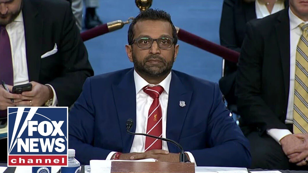 WATCH LIVE: FBI Director Kash Patel testifies at Senate hearing