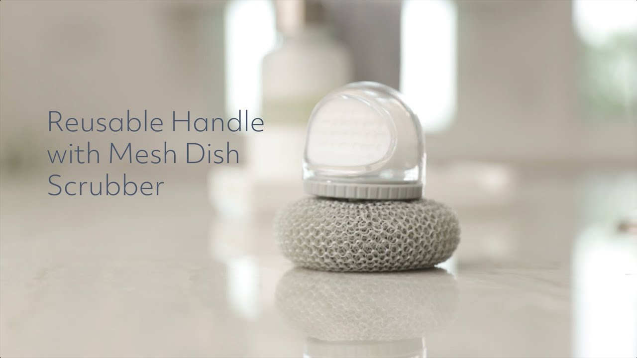 Dish Scrubbie Durable Dish Scrubber (5 Pc) – Long Lasting, Non-Scratch,  Odorless and Reusable Kitchen Scrubber - All Purpose Scrubber for  Dishwashing