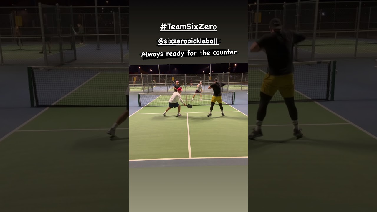 Always ready for the the counter #pickleball