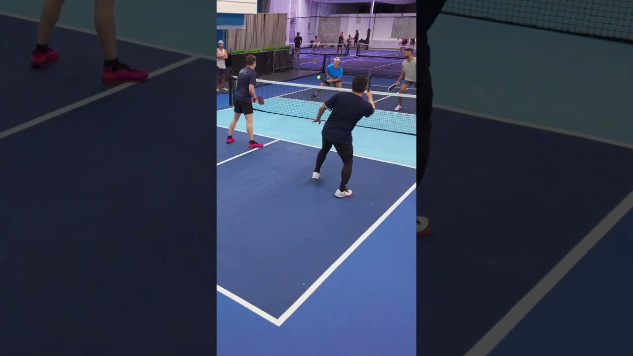 🎾How Tennis Guy Plays Pickleball #pickleballhighlights #pickleball #sporthighlights