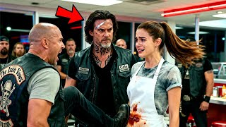 Bullies KNOCKED Down The New Waitress In The Restaurant - Unaware Bikers Were Watching