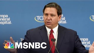 FL Gov. DeSantis Raises Millions From Donors As State Grapples With Covid Surge