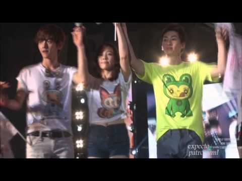 120818 Baekhyun & Taeyeon - SMTOWN in SEOUL