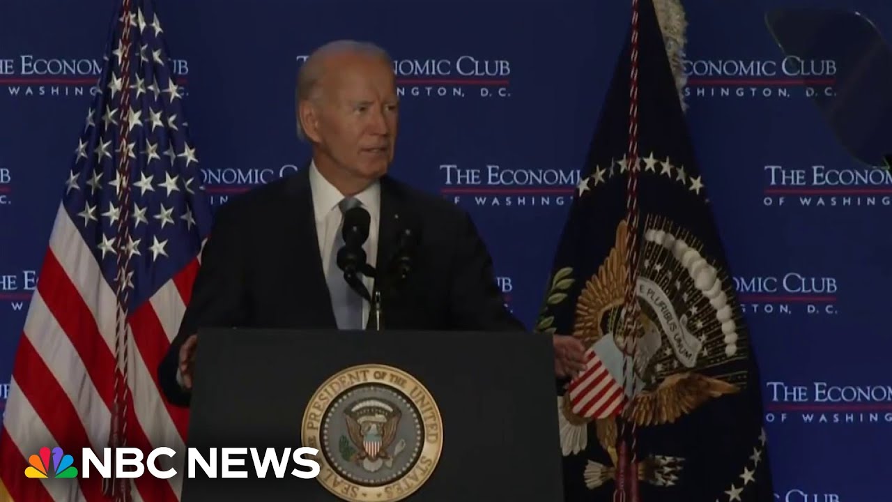 'More work to do': Biden praises economic progress following Fed rate cuts