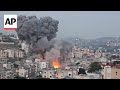 Explosions seen in Lebanon as Israel carries out strikes
