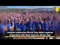 Iceland's famous Viking Clap rocks Russia