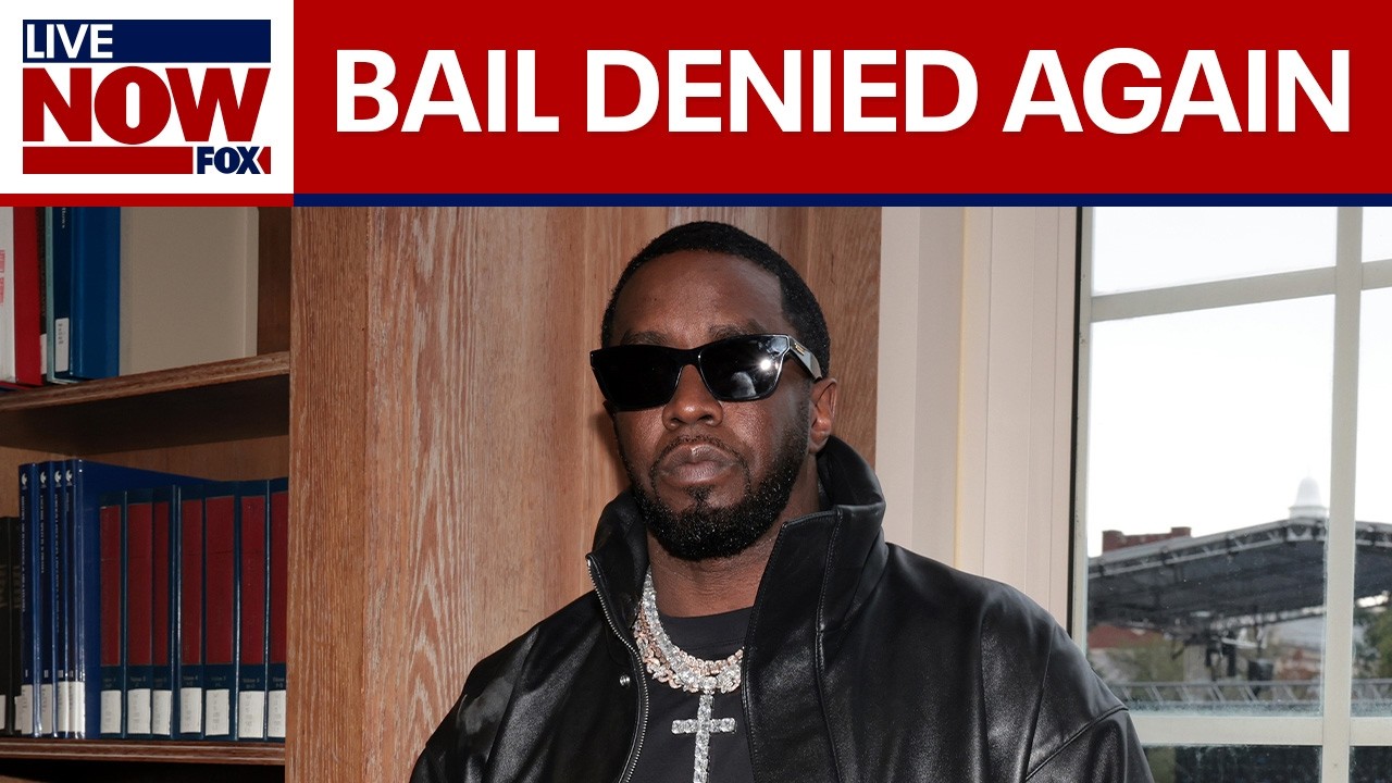 Sean 'Diddy' Combs bail denied again, will remain in jail | LiveNOW from FOX