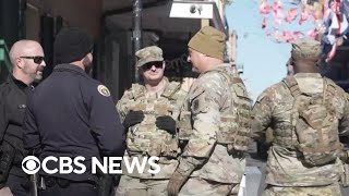 Tropas de la Guardia Nacional llegan a Nueva Orleans antes de las celebraciones de Año Nuevo