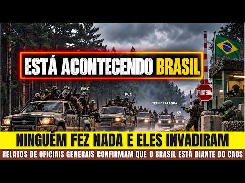O EXÉRCITO AVISOU: Criminalidade Invade o Brasil e Lula Culpa Trump