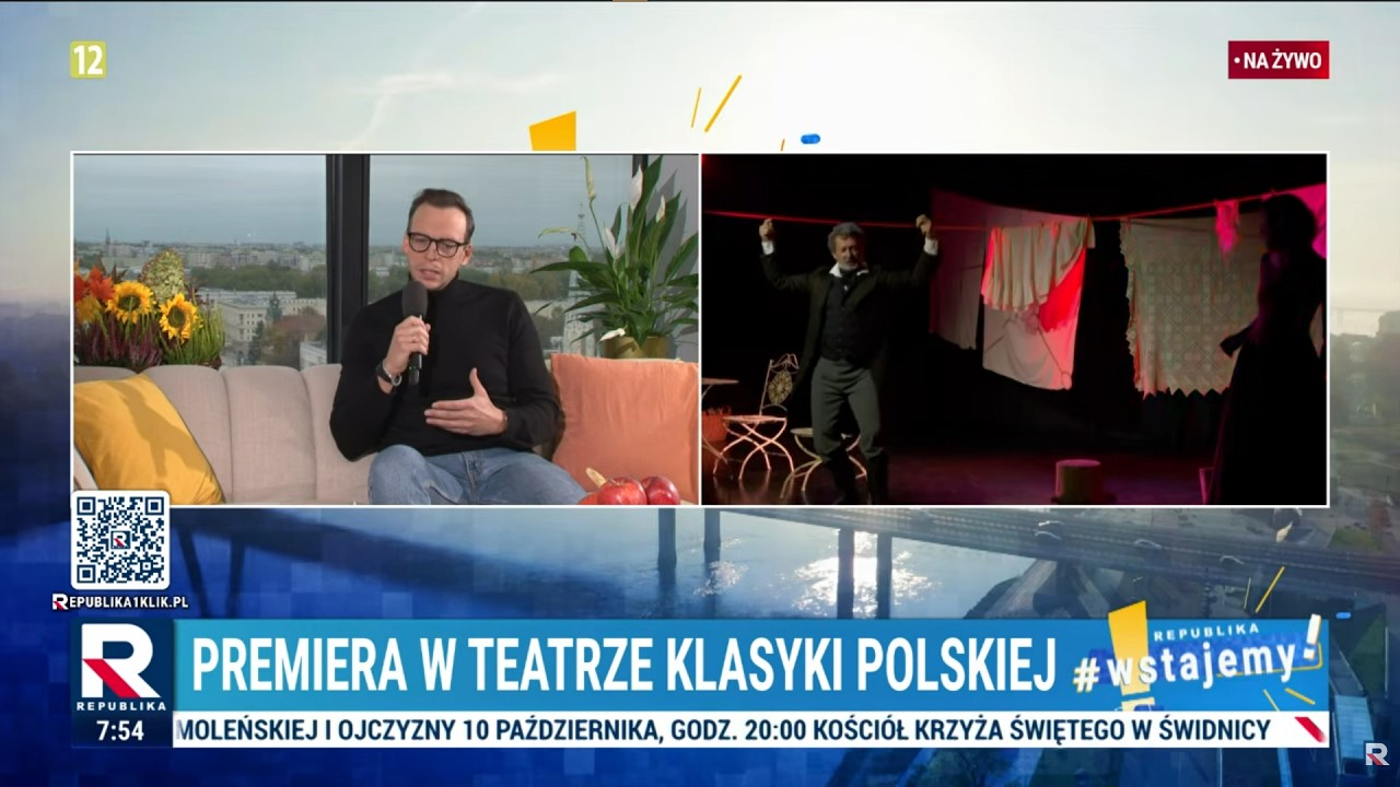 Premiera polskiej klasyki w teatrze | Wstajemy
