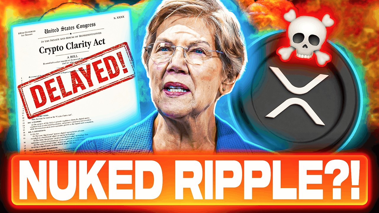 URGENT: ELIZABETH WARREN JUST DROPPED A NUKE ON RIPPLE & KILLED XRP!?!