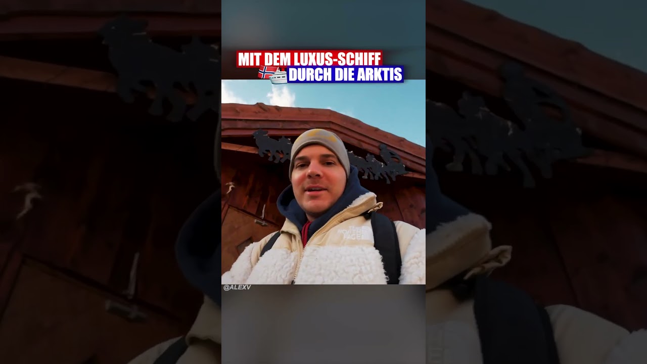 Mit dem Hundeschlitten durch Norwegen! 🇳🇴🤩 alexv travel traveling traveltrips