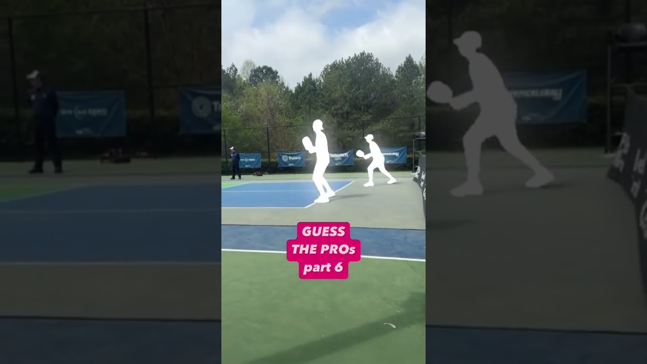 Who is it? Comment your guess #pickleball #propickleball