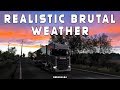 Realistic Brutal Weather v2.2 ATS 1.38