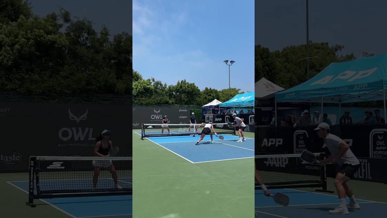 Everyone loves to see a good ATP finish! 💪🏼 #pickleball #shorts