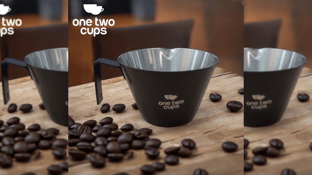 Pratinjau video produk One Two Cups Gelas Ukur Stainless Steel Bartender Measuring Cup 100ml - HN-10