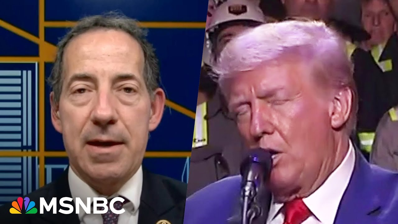 'That was a promise': Raskin reacts LIVE to Trump’s latest rally threat