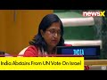UNGA Calls For Humanitarian Truce In Gaza | India Abstains From Vote | NewsX