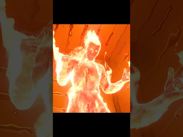 This guy wants to destroy the Earth by heating it up 🔥🔥 #fantasticfour #shorts #movie
