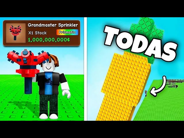 Probé TODAS las semillas con el NUEVO Grandmaster Sprinkler y pasó ESTA SOPRESA!