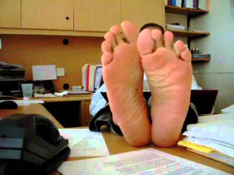 large mens feet