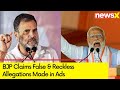 BJP Claims False & Reckless Allegations Made in Ads | Rahul to Appear Before Court | NewsX