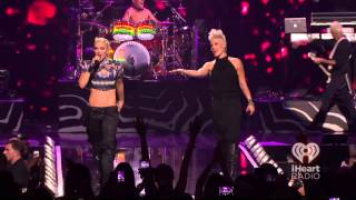 No Doubt ,HD,Just a Girl with PInk , live,iHeartRadio Music Festival   2012, HD 1080p