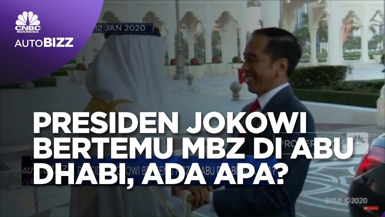 Presiden Jokowi Bertemu MBZ di Abu Dhabi, Ada Apa?