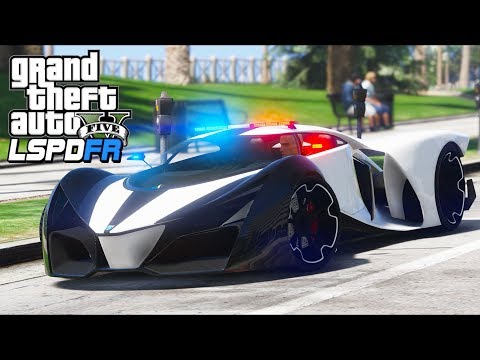 GTA 5 - LSPDFR Ep341 - X80 Proto Police Car Goes 276MPH!!