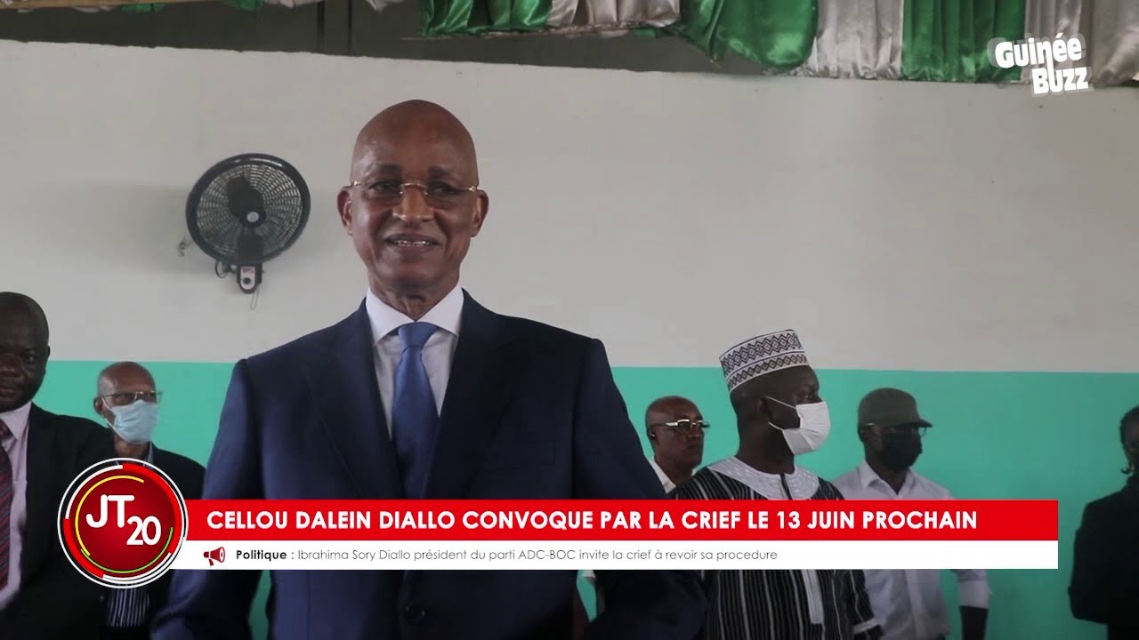 JUSTICE : Le Président de l'UFDG, Elhadj Cellou Dalein Diallo convoqué devant la CRIEF