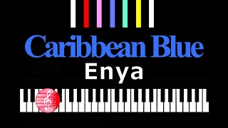 Caribbean Blue　Enya　／  ピアノ編曲