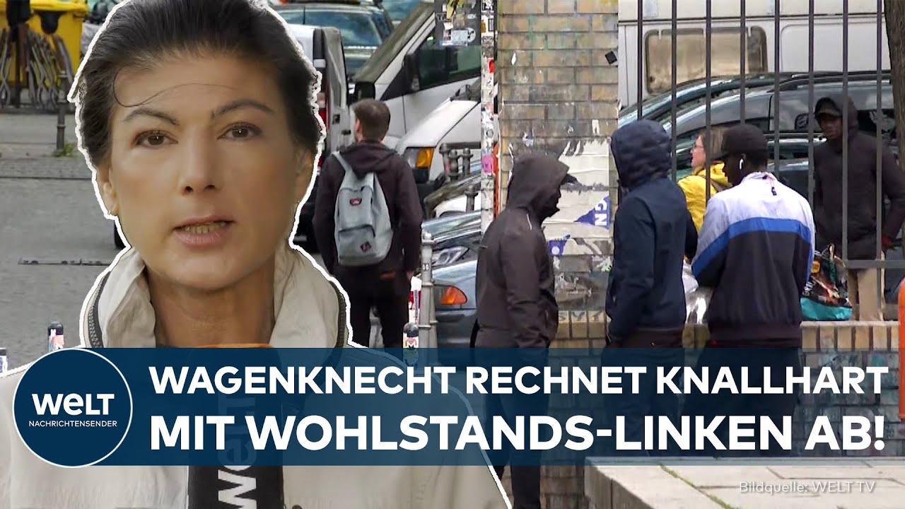 STADTBILD-DEBATTE: „Zweigeteilte Realität!“ – Wagenknecht rechnet mit Wohlstands-Linken ab!