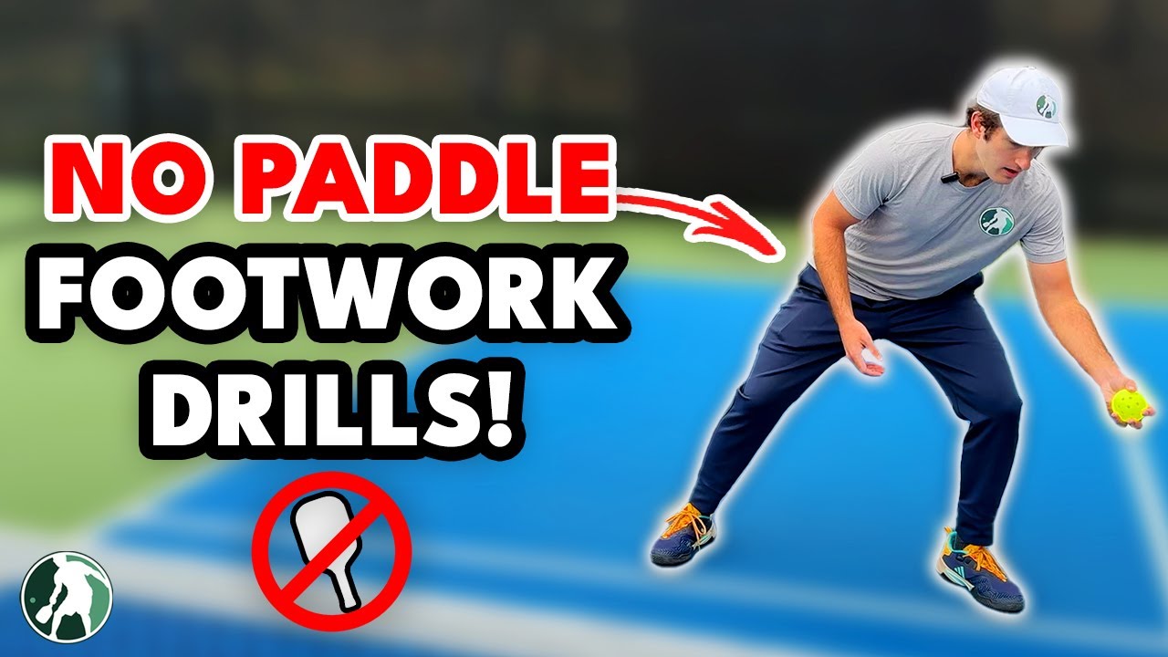 MASTER Your Footwork With This Simple Drill | No Paddle Needed