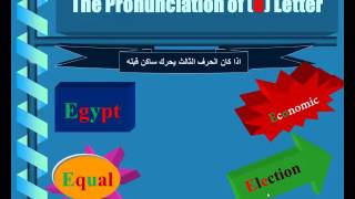 سلسلة شرح قواعد النطق في اللغة الانجليزية حرف E