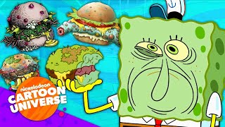 50 DIFFERENT Types of Krabby Patties! 🍔 | SpongeBob | Nickelodeon Cartoon Universe