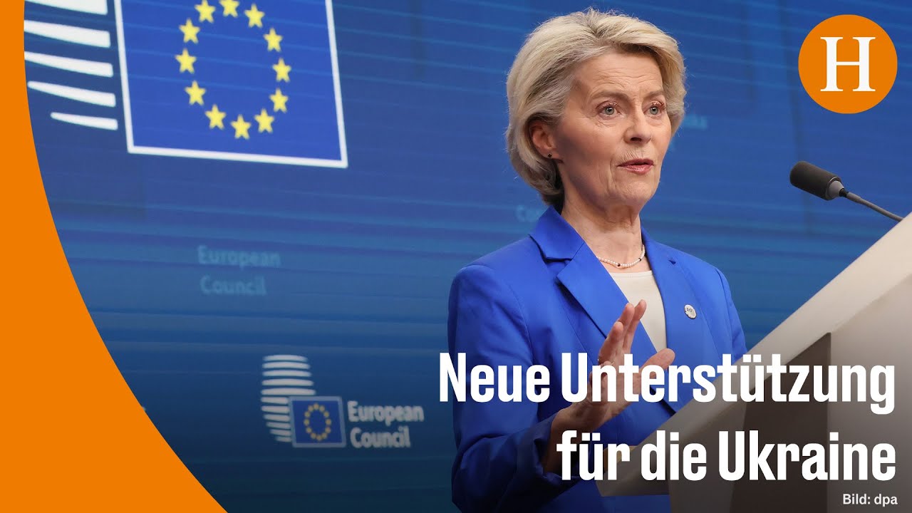 EU sichert Ukraine Finanzierung bis 2027 zu