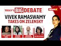 Ramaswamy roasts Nazi Zelenskyy | Is He Right About Ukriane? | NewsX