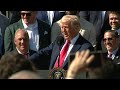 President Trump hosts Super Bowl champions the Philadelphia Eagles at the White House  - 16:25 min - News - Video